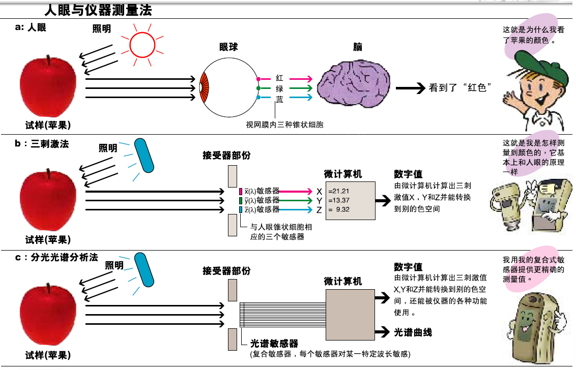 色差儀的分光型與三刺激值型哪個更準確